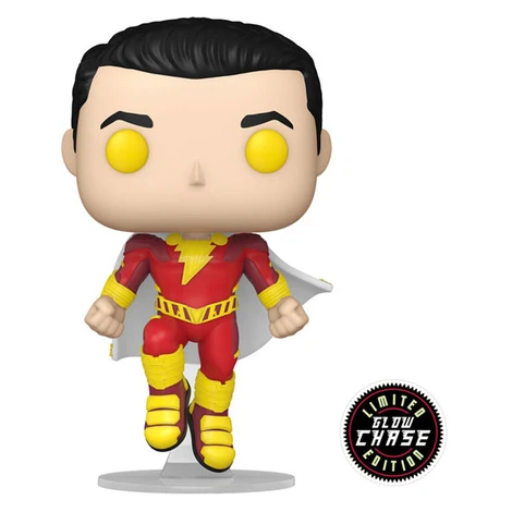 Funko POP! Shazam! Fury of the Gods: Shazam Glows in The Dark Chase Limited Edition