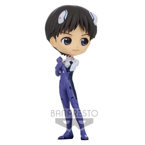 Banpresto Evangelion: New Theatrical Edition Q Posket Figure Shinji Ikari Plugsuit Style Ver. B