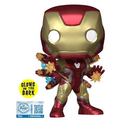 Funko POP! Marvel Infinity Saga: Iron Man Glows in the Dark Special Edition