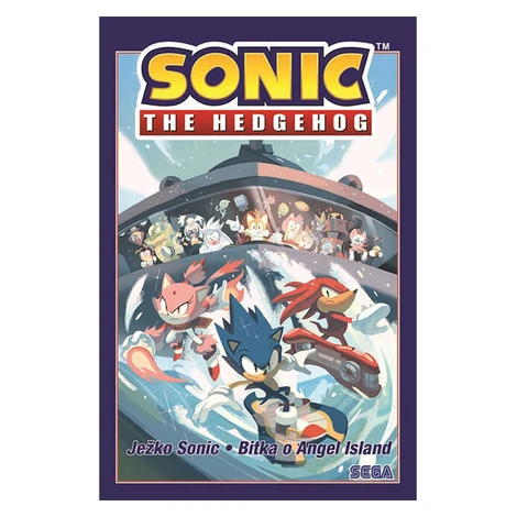 Egmont Sonic The Hedgehog: Ježko Sonic 3 - Bitka o Angel Island