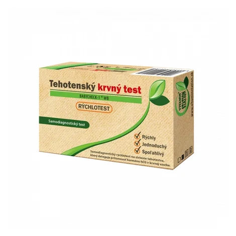 Vitamin Station - Tehotenský krvný test Samodiagnostický test na zistenie tehotenstva