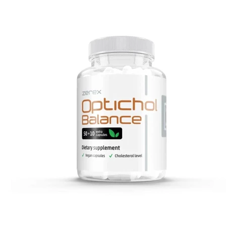 Zerex Optichol Balance na cholesterol 50 + 10 kapsúl