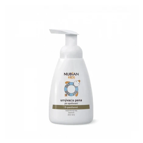 Nubian Kids umývacia pena po opaľovaní 250 ml