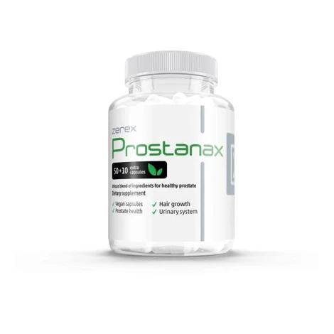 Zerex Prostanax na starostlivosť o prostatu 50 + 10 kapsúl
