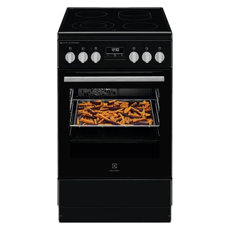 Electrolux Sklokeramický sporák s parnou funkciou SteamBake LKR564275K