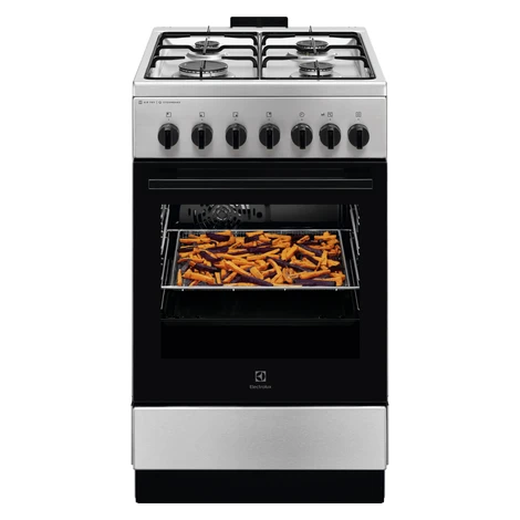 Electrolux Plynový sporák s parnou funkciou SteamBake AirFry LKK560010X
