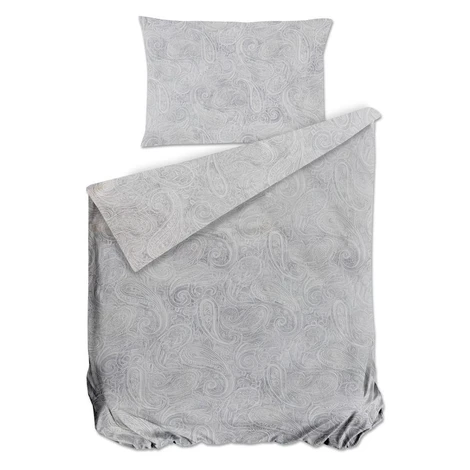 Bierbaum obliečka bavlnený satén 3684 Paisley Grey - 140x200 / 70x90 cm