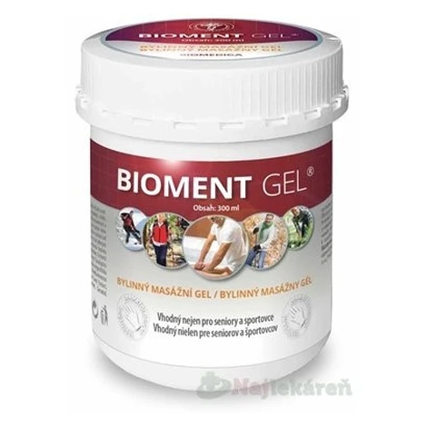 Biomedica Bioment masážny gél 300 ml