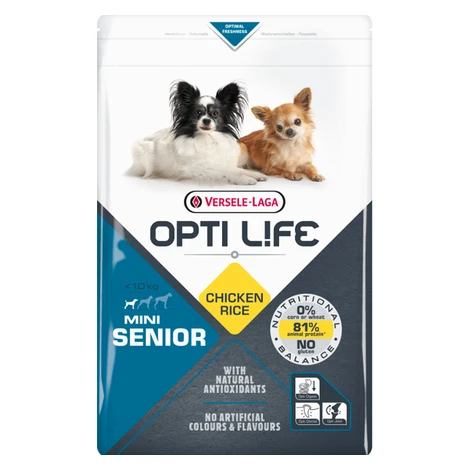 Versele Laga Opti Life dog Senior Mini 2,5kg