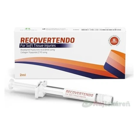 Recovertendo periartikulárna injekcia s kyselinou hyalurónovou 20 mg a kolagén tripeptidom 10 mg