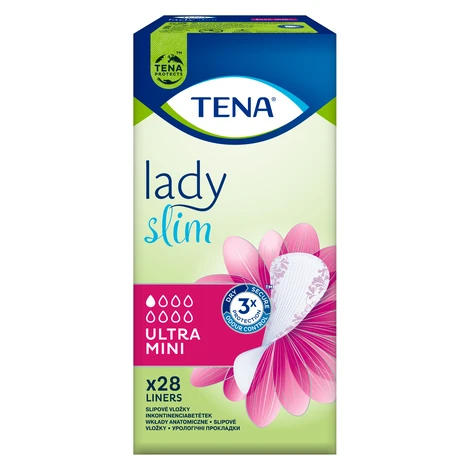 TENA Lady Slim Ultra Mini inkontinenčné slipové vložky 28ks