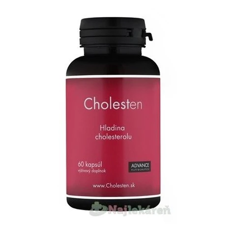 Cholesten na udržanie hladiny cholesterolu v krvi, 60 cps Advance