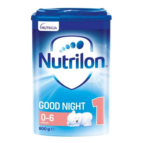 NUTRILON 1 Good Night Počiatočné dojčenské mlieko (od narodenia) 1x800 g