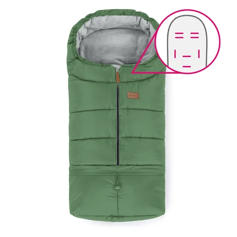 PETITE&MARS Fusak nastaviteľný 3v1 Jibot Horizontal Juicy Green