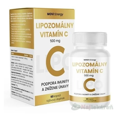 MOVit Energy Lipozomálny Vitamín C 500 mg 60 kapsúl