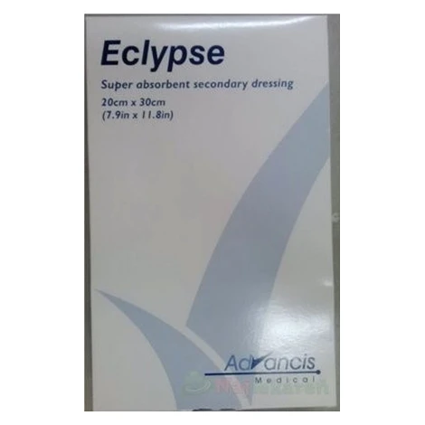 Eclypse krytie na rany suberabsorpčné 20x30cm 20ks