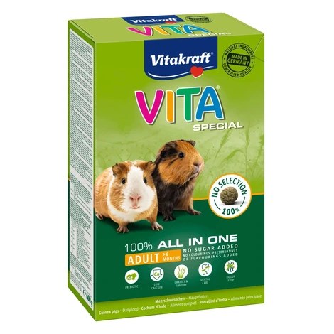 Vitakraft Kompletné krmivo pre morčatá Vita Special Adult 600 g