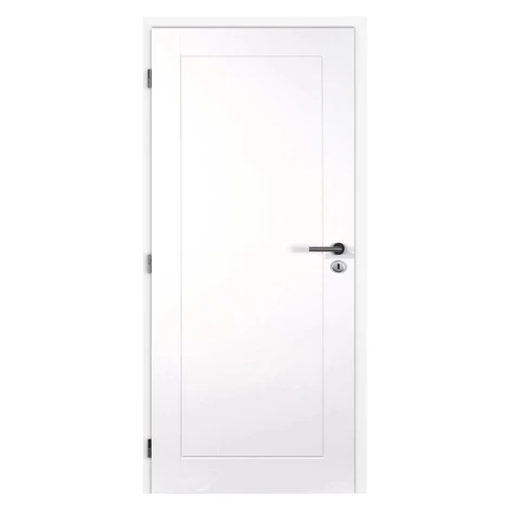 DOORNITE Profilované interiérové dvere TAMPA plné, lakované biele, 70 Ľ