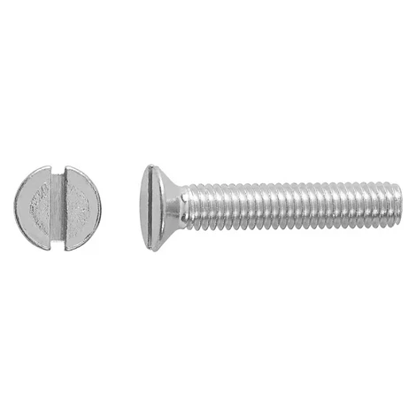 Závitová skrutka so zápustnou hlavou PZ bielo pozinkovaná M5 x 40 mm, 100 ks