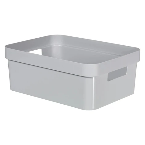 Curver Úložný box Infinity sivý 11 l, 35,6 x 26,6 x 13,6 cm