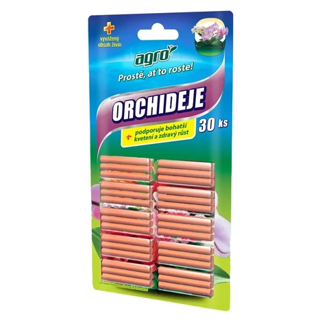 AGRO Tyčinkové hnojivo pre orchidey 30 ks