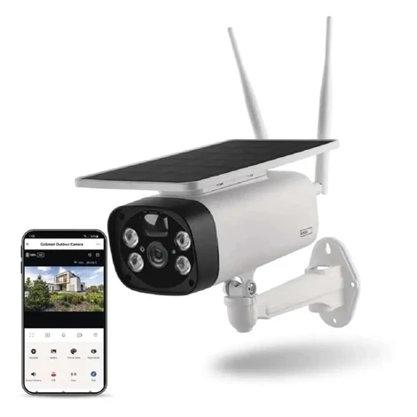 EMOS GoSmart Vonkajšia batériová kamera IP-600 EYE s Wi-Fi a solárnym panelom