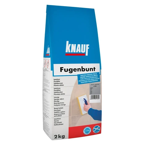 Knauf Škárovacia hmota Fugenbunt, Grau, 2 kg