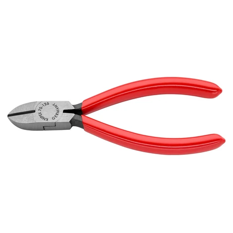 Knipex Bočné štiepacie kliešte, fosfátované na čierno, potiahnuté plastom 125 mm