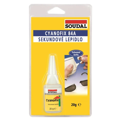 SOUDAL Sekundové lepidlo CYANOFIX 84A 20 g
