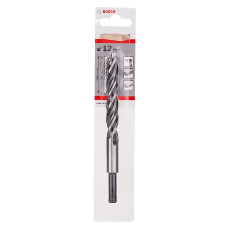 Bosch Vrták do dreva s hrotom a valcovou stopkou, 12 x 110 x 151 mm