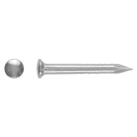 Klinec s guľatou hlavou poniklovaný pr. 1,8 x 20 mm, 100 ks