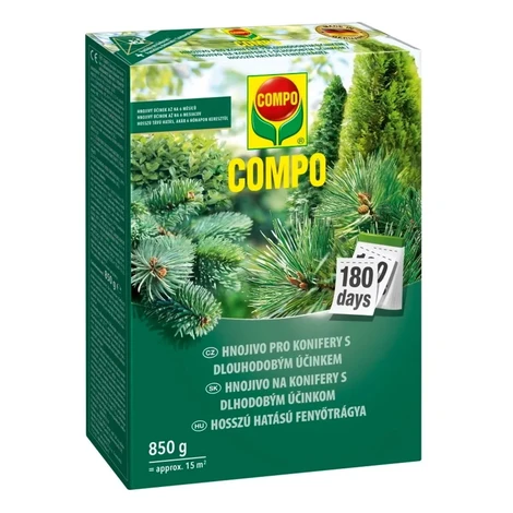 COMPO Hnojivo pre koniférie s dlhodobým účinkom 850 g