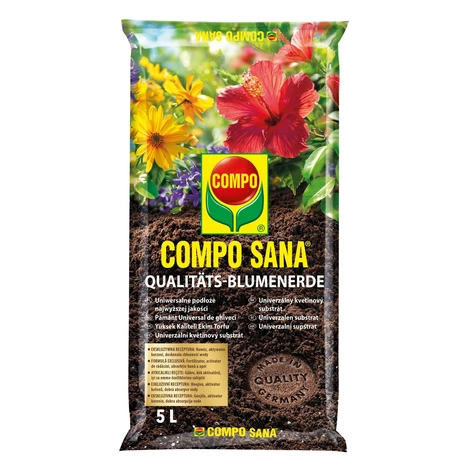COMPO SANA Univerzálny kvetinový substrát 5 l
