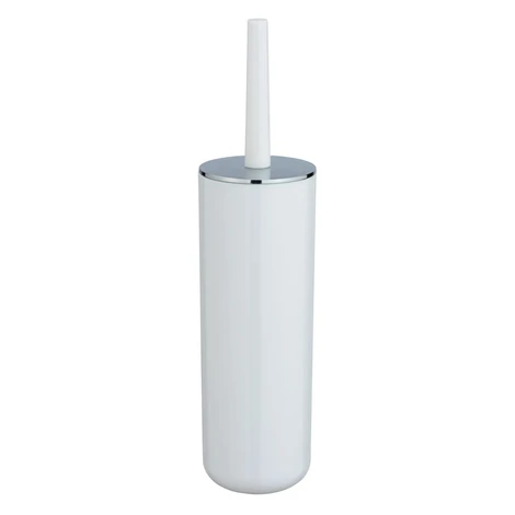 Wenko WC súprava Posa biela/pochrómovaná plastová 7,5 x 37 x 7,5 cm biela