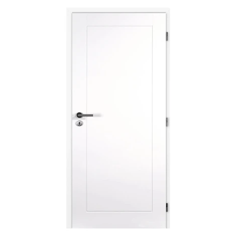 DOORNITE Profilované interiérové dvere TAMPA plné, lakované biele, 80 P