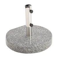 OBI Stojan na slnečník Granada granit.sivý pre tyče pr.38-48mm,max. pr. 3m 30kg