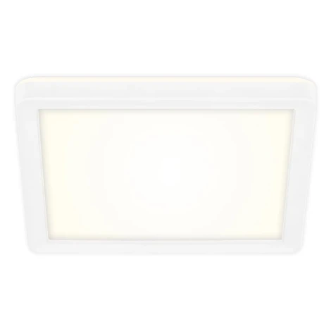 Briloner LED stropné svietidlo Slim biele 12W 1400lm 4000K 19 x 19 x 2,8 cm