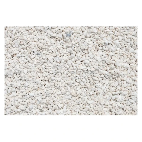 Scherf Mramorová drvina biela matná 4-8 mm, 25 kg (PE-vrece)