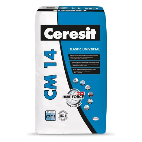 Ceresit Zlepšené cementové lepidlo vystužené vláknami CM 14 UNIVERSAL 25 kg