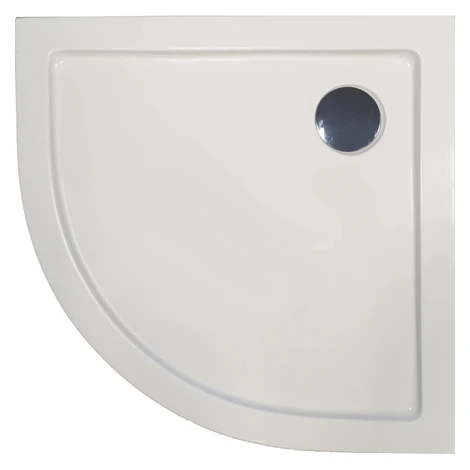 Sanotechnik Sprchová vanička Zeus GR80, štvrťkruh, akrylát, 80 x 80 x 5 cm