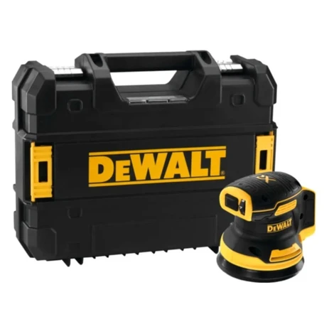 DeWALT 18V XR Aku bezuhlíková excentric. brúska DCW210NT-XJ, 125mm, Solo + kufor