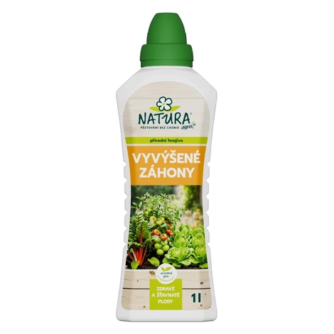 NATURA Prírodné kvapalné hnojivo na vyvýšené záhony 1 l Agro NATURA
