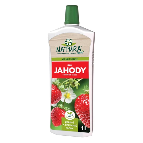 NATURA Prírodné kvapalné hnojivo pre jahody a drobné ovocie 1 l Agro NATURA