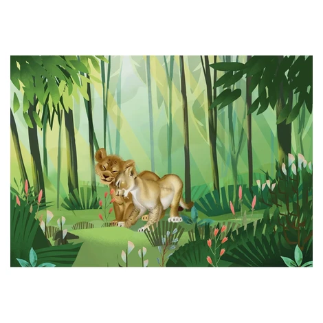 Komar Vliesová fototapeta Leví Kráľ Love 400 x 280 cm