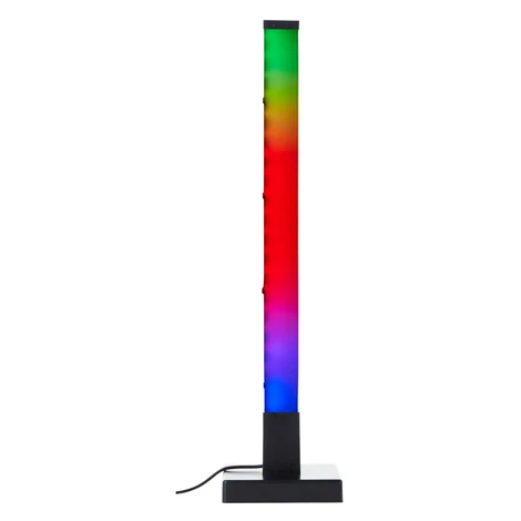 Brilliant LED stolná lampa Neele čierna 3 W, 65 lm, RGB, 50 x 12,5 x 12,5 cm