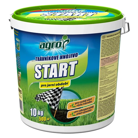 AGRO Trávnikové hnojivo ŠTART 10 kg (vedierko)