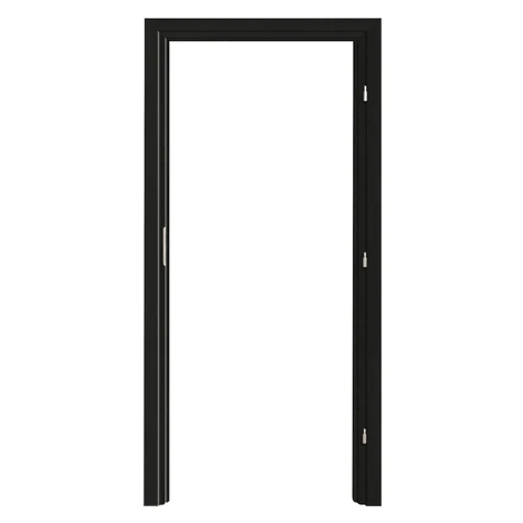 Voster Obložková falcová zárubňa STANDARD fólia Platinum čier.mat 100-120mm 60 Ľ