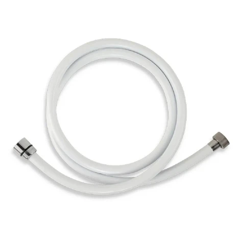 Novaservis Sprchová hadica PVC/150,11 plastová, biela, 150 cm