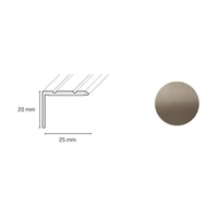 Döllken Profiles Schodová hrana DP 36 S samolepiaca 25 x 20 x 900 mm, champagne