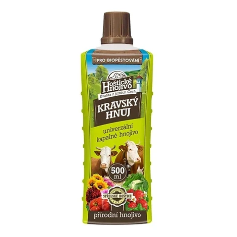 Hoštické hnojivo Kravský hnoj kvapalný 500 ml